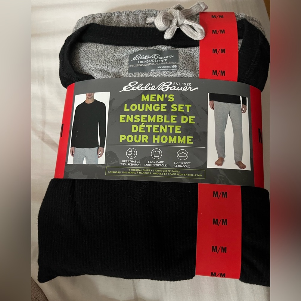 Eddie Bauer mens loungewear set